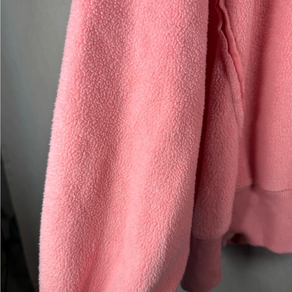 American Eagle Seriously Huggable Oversized Crew Neck Sweater - Large in Pink - Picture 7 of 9